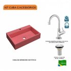 Kit Cuba Rt55 Com Torneira 1198 Metal E Válvula 1 Polegada Co