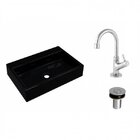 Kit Cuba Rt55 Com Torneira 1198 Metal E Válvula Click 1 Poleg