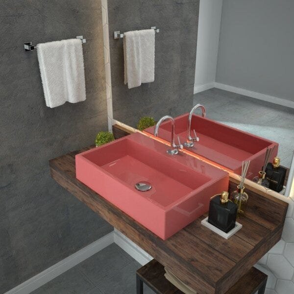 Kit Cuba Rt55 Com Torneira 1198 Metal E Válvula Click 1 Poleg