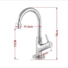 Kit Cuba Rt55 Com Torneira 1198 Metal E Válvula Click 1 Poleg