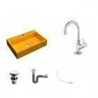 Kit Cuba Rt55 Com Torneira 1198 Metal E Válvula Click 1 Poleg