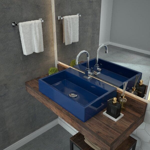 Kit Cuba Rt55 Com Torneira Luxo 1195 E Válvula Click 1 Polega