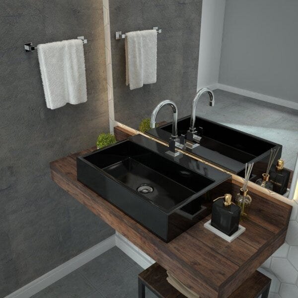 Kit Cuba Rt55 Com Torneira Luxo 1195 E Válvula Click 1 Polega