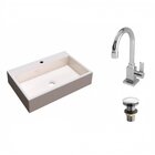 Kit Cuba Rt55 Com Torneira Luxo 1195 E Válvula Click 1 Polega