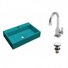 Kit Cuba Rt55 Com Torneira Luxo 1195 E Válvula Click 1 Polega