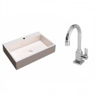 Kit Cuba Rt55 Com Torneira Luxo 1195 Metal 1/4 Volta Compace