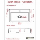 Kit Cuba Rt55 Com Torneira Luxo 1195 Metal E Válvula 1 Polega