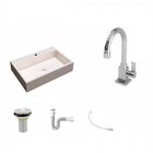 Kit Cuba Rt55 Com Torneira Luxo 1195 Metal E Válvula 1 Polega