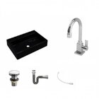 Kit Cuba Rt55 Com Torneira Luxo 1195 Metal E Válvula Click 1