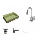 Kit Cuba Rt55 Com Torneira Luxo 1195 Metal E Válvula Click 1