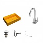 Kit Cuba Rt55 Com Torneira Luxo 1195 Metal E Válvula Click 1