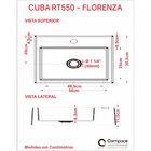 Kit Cuba Rt55 Com Torneira Luxo 1195 Metal E Válvula Click 1