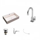 Kit Cuba Rt55 Com Torneira Luxo 1195 Metal E Válvula Click 1