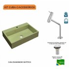 Kit Cuba Rt55 Com Torneira Pratika 1060 Metal E Válvula 1 Pol