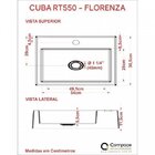 Kit Cuba Rt55 Com Torneira Pratika 1060 Metal E Válvula Click