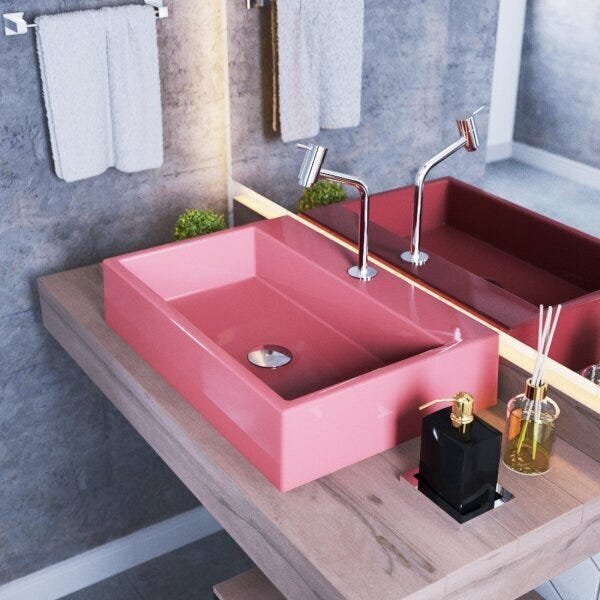 Kit Cuba Rt55 Com Torneira Pratika 1060 Metal E Válvula Click