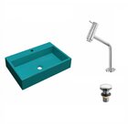 Kit Cuba Rt55 Com Torneira Pratika 1060 Metal E Válvula Click