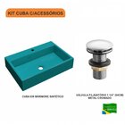 Kit Cuba Rt55 Com Válvula Click 1 Polegada E Meia Compace Azu