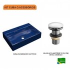 Kit Cuba Rt55 Com Válvula Click 1 Polegada G Compace Azul Esc