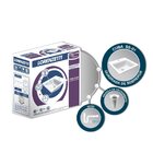 Kit Cuba Sobrepor Quadrada Ss-01 Com Sifão E Válvula Lorenzet