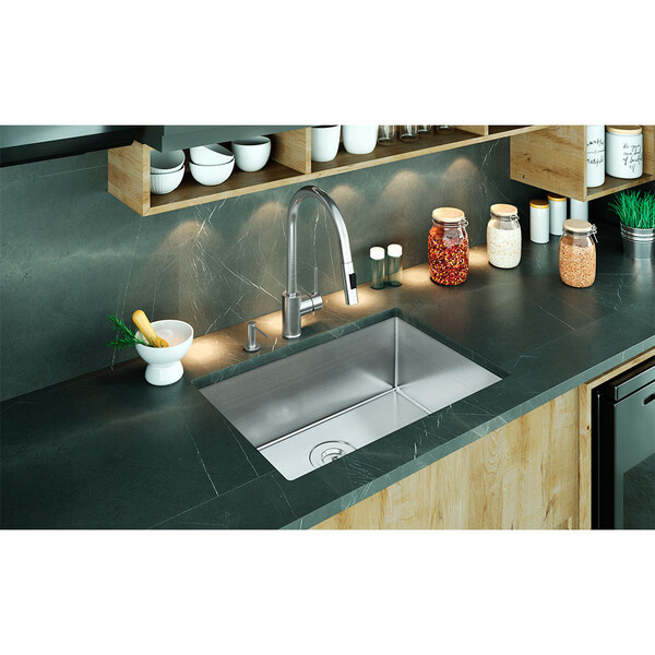 Kit Cuba Solo Inox Escovado Com Acessórios 6040 Arell