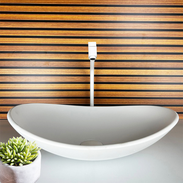 Kit Cuba Vidro Oval 47cm + Torneira + Valvula Branco Fosco