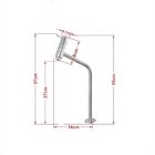 Kit Cuba Vidro Oval 55cm Torneira E Válvula Rosa