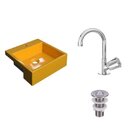 Kit Cuba Xq355 Com Torneira C50 E Válvula 1 Polegada Abs Comp