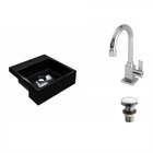 Kit Cuba Xq355 Com Torneira Luxo 1195 E Válvula Click 1 1/2 P