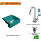 Kit Cuba Xq355 Com Torneira Luxo 1195 E Válvula Click 1 1/2 P