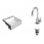 Kit Cuba Xq355 Com Torneira Luxo 1195 E Válvula Click 1 1/2 P