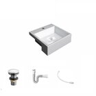 Kit Cuba Xq355 Com Válvula Click 1 1/2" Com Sifão Pvc E Flexí