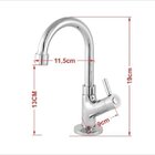 Kit Cuba Xq355 Torneira 1198 Metal E Válvula Click 1 Polegada