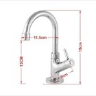 Kit Cuba Xq355 Torneira 1198 Metal E Válvula Click 1 Polegada