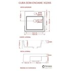 Kit Cuba Xq355 Torneira 1198 Metal Válvula Click 1 Polegada B
