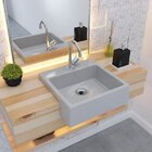 Kit Cuba Xq355 Torneira C50 E Válvula 1 Polegada Abs Sifão Fl