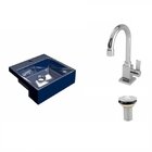 Kit Cuba Xq355 Torneira Luxo 1195 E Válvula 1 Polegada Compac