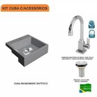 Kit Cuba Xq355 Torneira Luxo 1195 E Válvula 1 Polegada Compac
