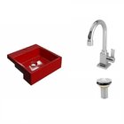 Kit Cuba Xq355 Torneira Luxo 1195 E Válvula 1 Polegada Compac