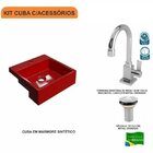 Kit Cuba Xq355 Torneira Luxo 1195 E Válvula 1 Polegada Compac