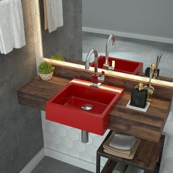 Kit Cuba Xq355 Torneira Luxo 1195 Metal Válvula Click 1 Poleg