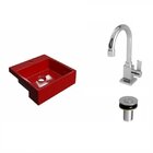 Kit Cuba Xq355 Torneira Luxo 1195 Válvula Click 1 Polegada B