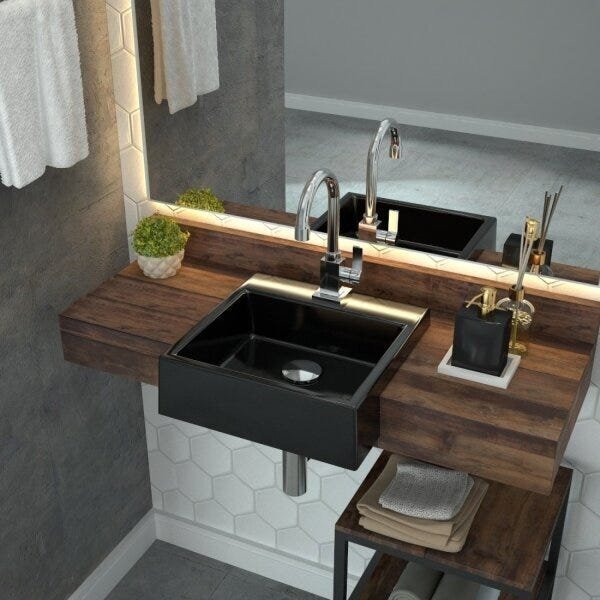 Kit Cuba Xq355 Torneira Luxo 1195 Válvula Click 1 Polegada G