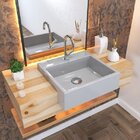 Kit Cuba Xq395 Com Torneira 1198 Metal E Válvula Click 1"g Co