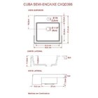 Kit Cuba Xq395 Com Torneira Luxo 1195 E Válvula Click 1 1/2 C