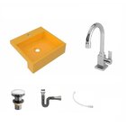 Kit Cuba Xq395 Com Torneira Luxo 1195 E Válvula Click 1 1/2 C