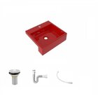 Kit Cuba Xq395 Com Válvula 1" Com Sifão Pvc E Flexível Compac