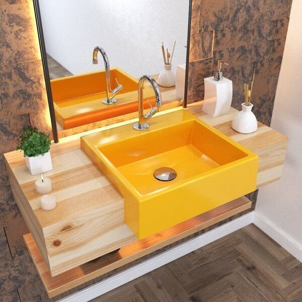 Kit Cuba Xq395 Torneira 1198 Metal Válvula Click 1 1/2 Polega