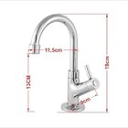 Kit Cuba Xq395 Torneira 1198 Metal Válvula Click 1 1/2 Polega