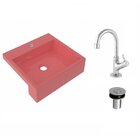 Kit Cuba Xq395 Torneira 1198 Metal Válvula Click 1 Polegada B